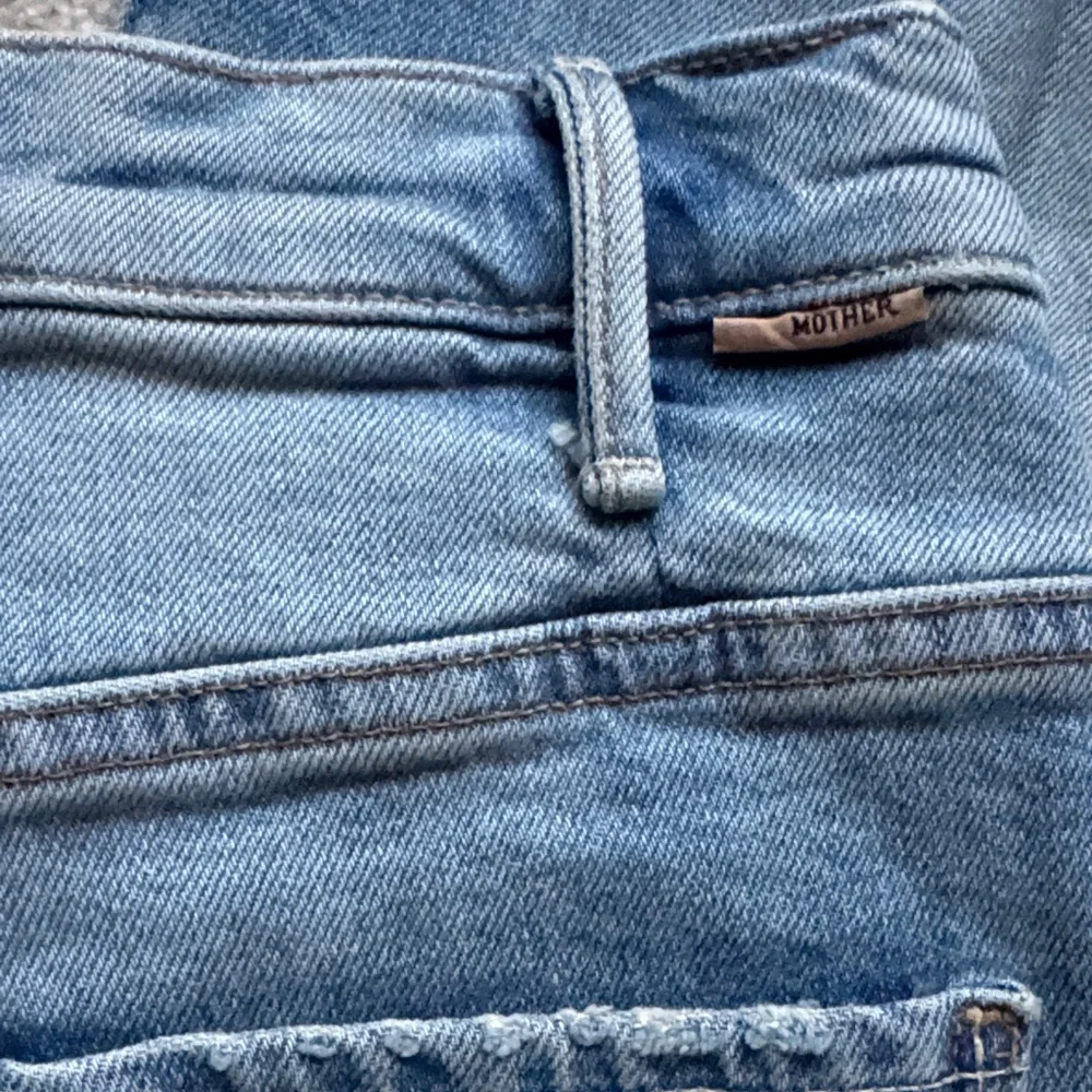 Anthropologie Mother Superior Blue Women's Jeans - Picture 6 of 14